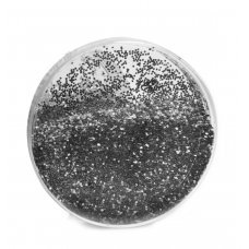 Χριστουγεννιάτικo Στρας Ασημί (6cm)